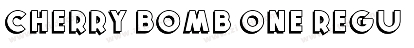 Cherry Bomb One Regu字体转换